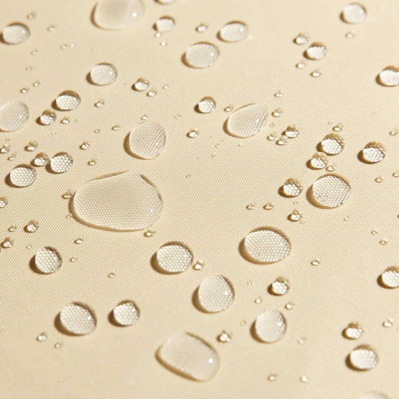 Beige 12 ft. Triangle Waterproof Sun Shade Sail with Installation Kit