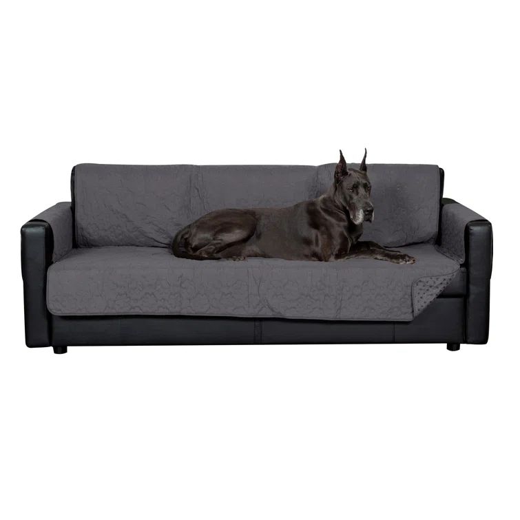 Large Gray Waterproof Non-Slip Sofa Furniture Protector
