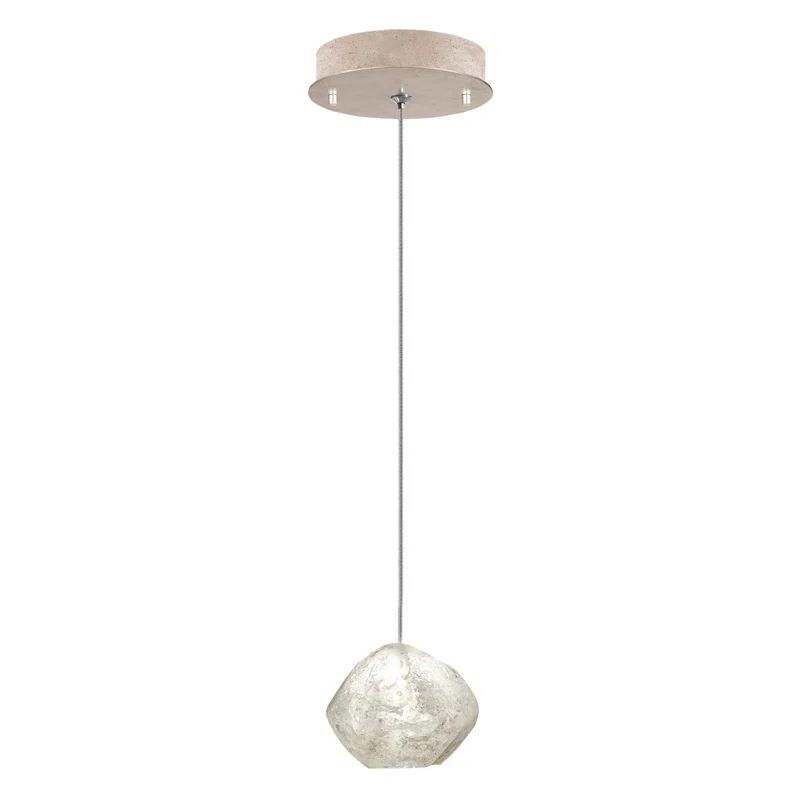 Gold Mini LED Glass Pendant Light