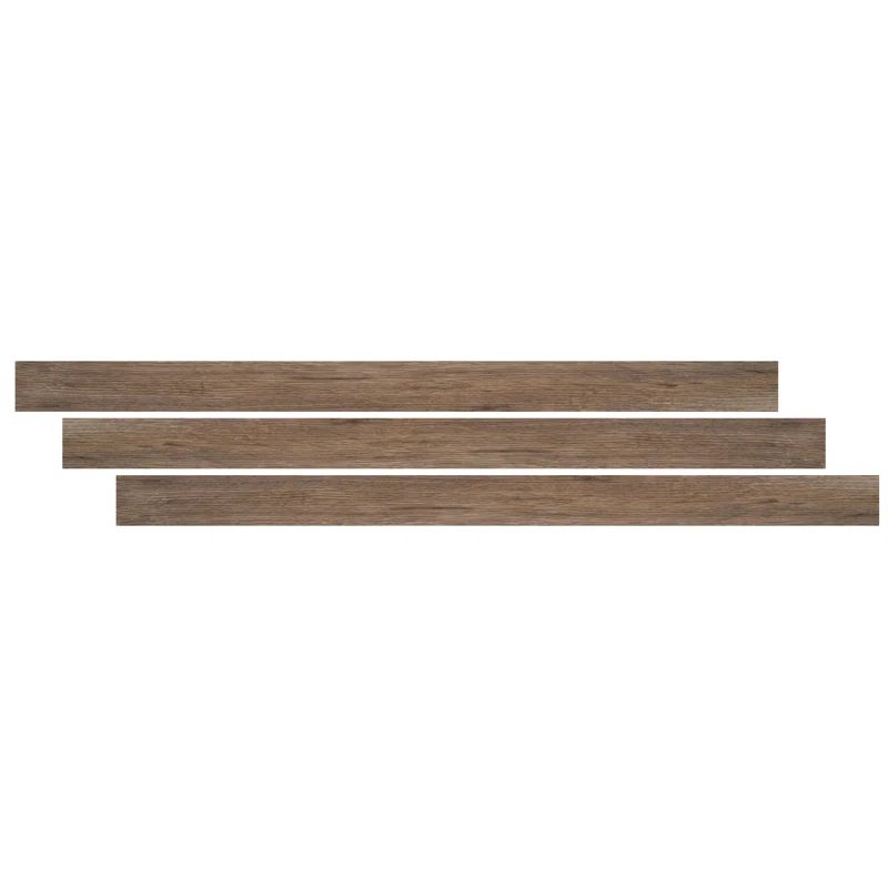 Hidden Hickory 94" Luxury Vinyl T-Molding with Wood Look