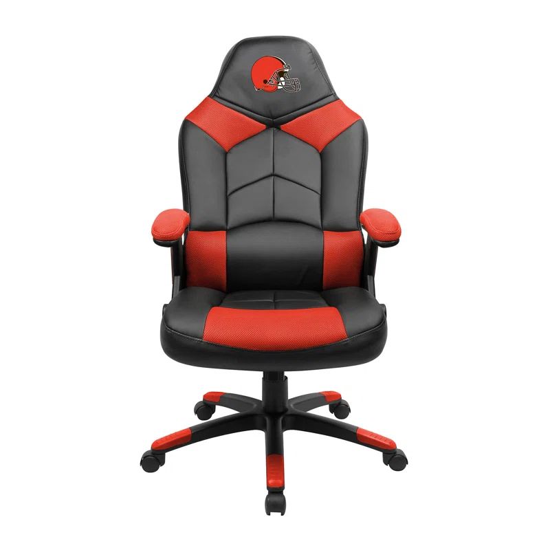 Black High-Back Faux Leather Adjustable Gaming Chair