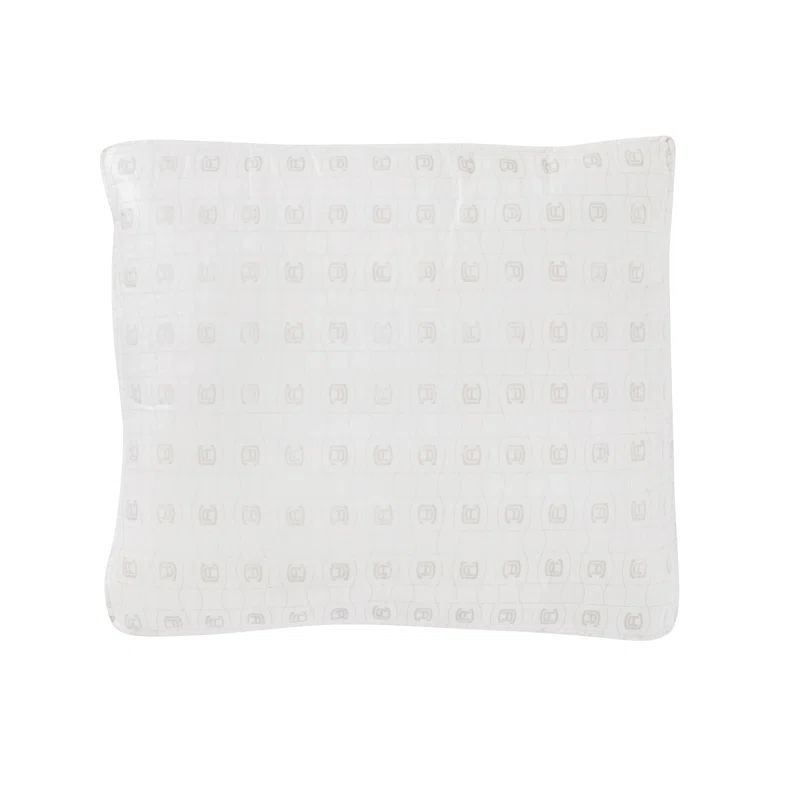 Classic White Foam Patio Lounge Chair Cushion