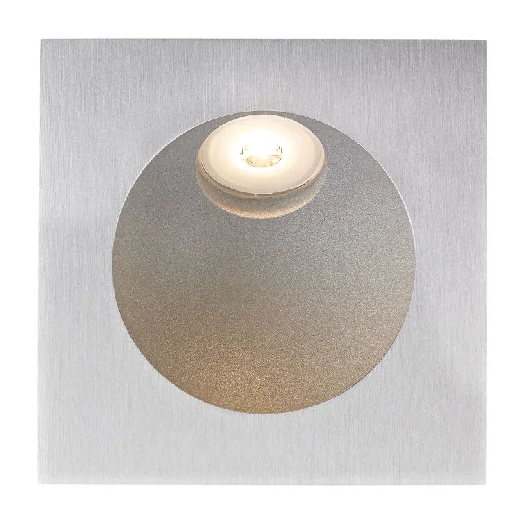 Zone Antique Aluminum LED Step Light