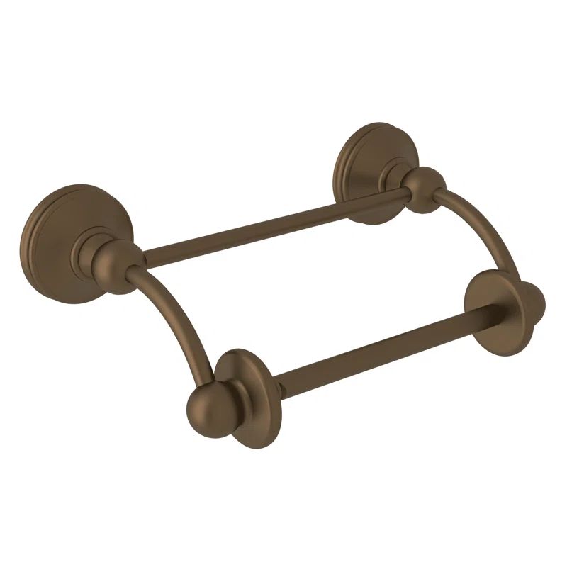 Classic Polished Nickel Wall Mount Toilet Paper Holder