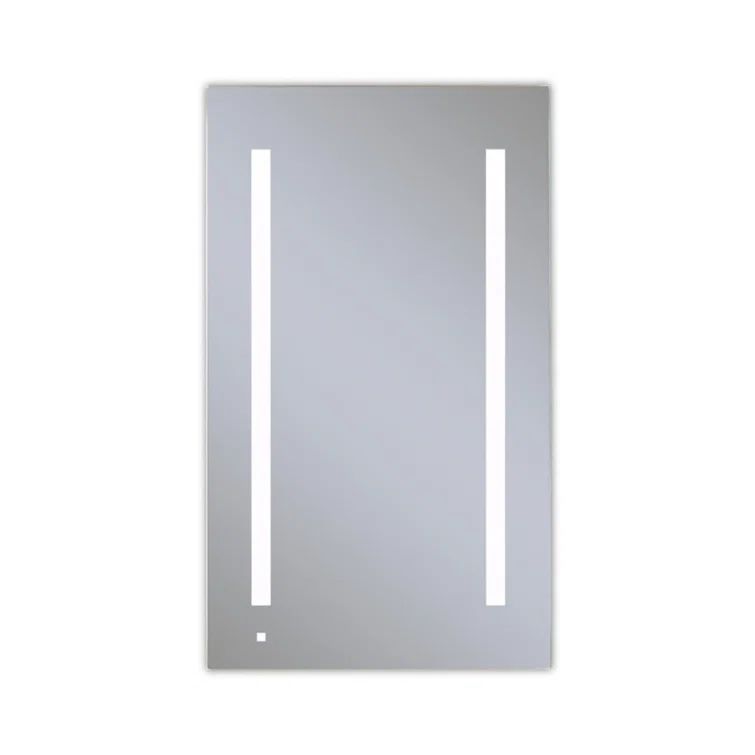 Modern Frameless Rectangular Bluetooth Medicine Cabinet with LED Lighting