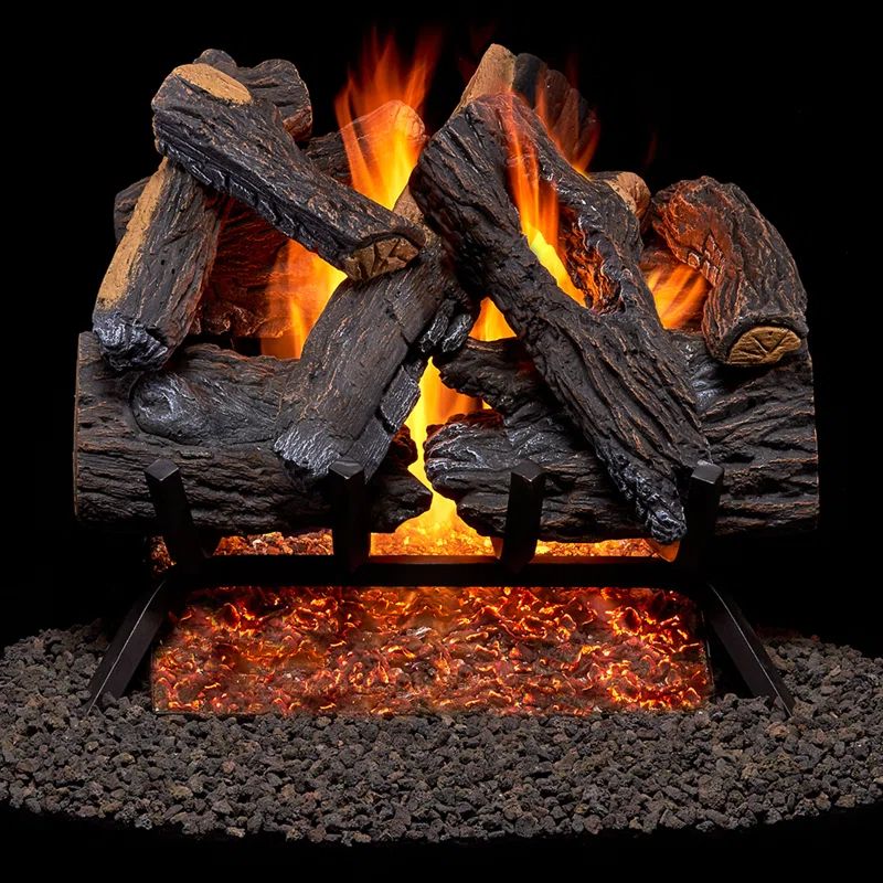 Heartland Oak 24" Vented Natural Gas Fireplace Log Set