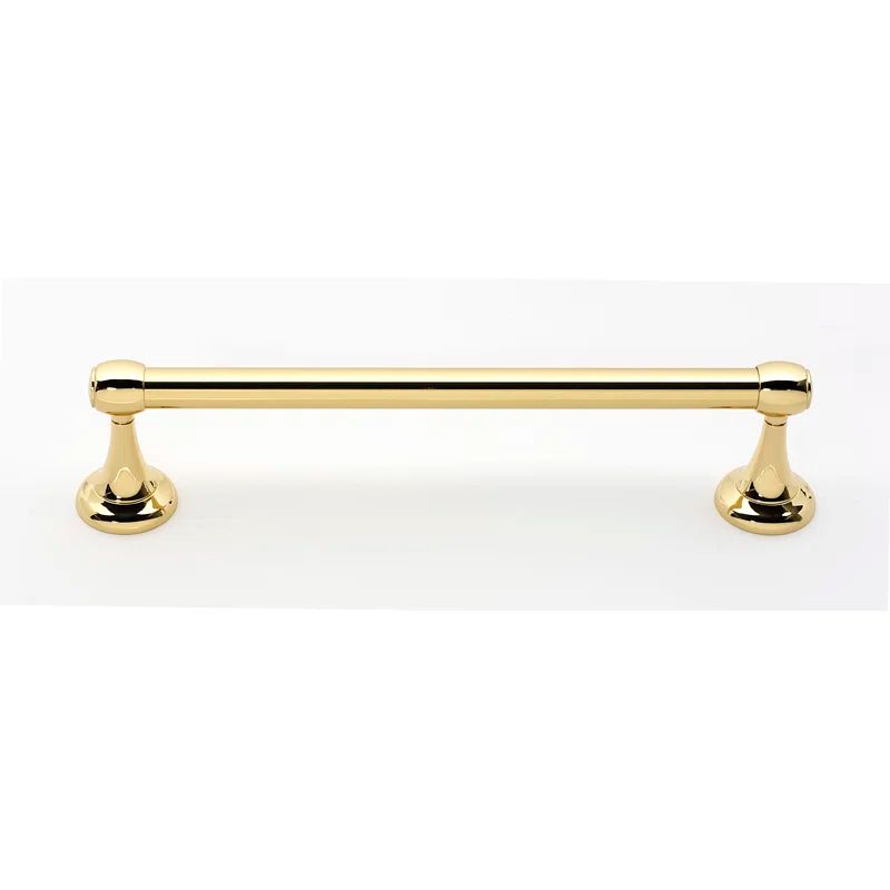 Polished Brass 14'' Wall Mounted Towel Bar