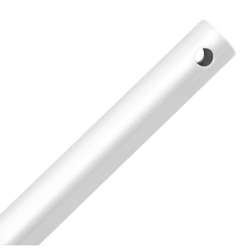 18-Inch White Finish Ceiling Fan Downrod
