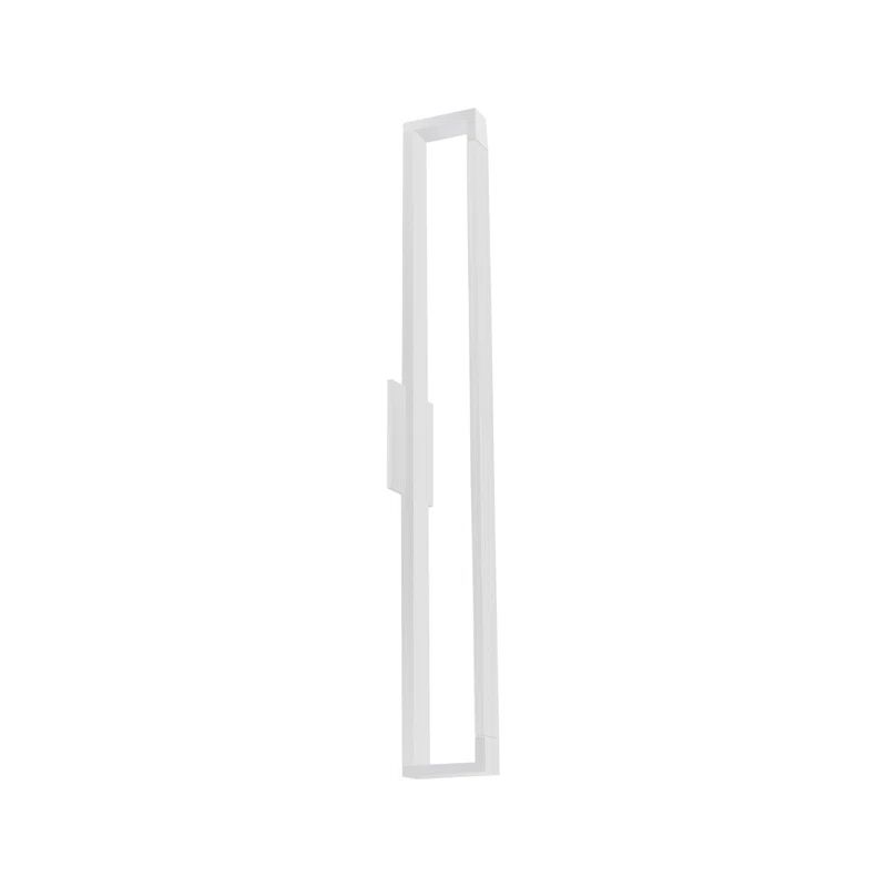 Swivel 31.5" White Aluminum LED Wall Sconce with Opal Diffuser