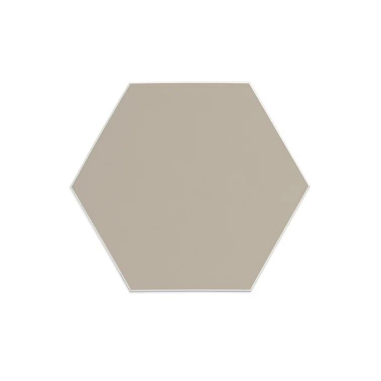 Beige Hexagon Peel and Stick Luxury Wall Tiles