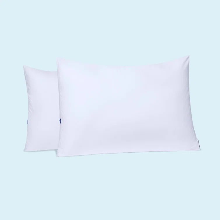White Polyester Fiber Bed Pillow, Standard Size