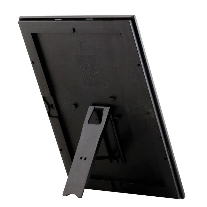 Black Aluminum 27x40 Inch Front-Loading Wall Picture Frame