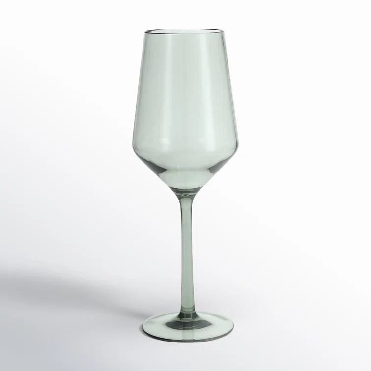 Fortessa Sage Green Shatter Resistant Copolyester Wine Glass Set