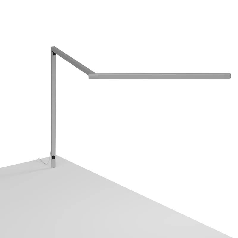 Adjustable Silver Touch Clip-on LED Desk Lamp