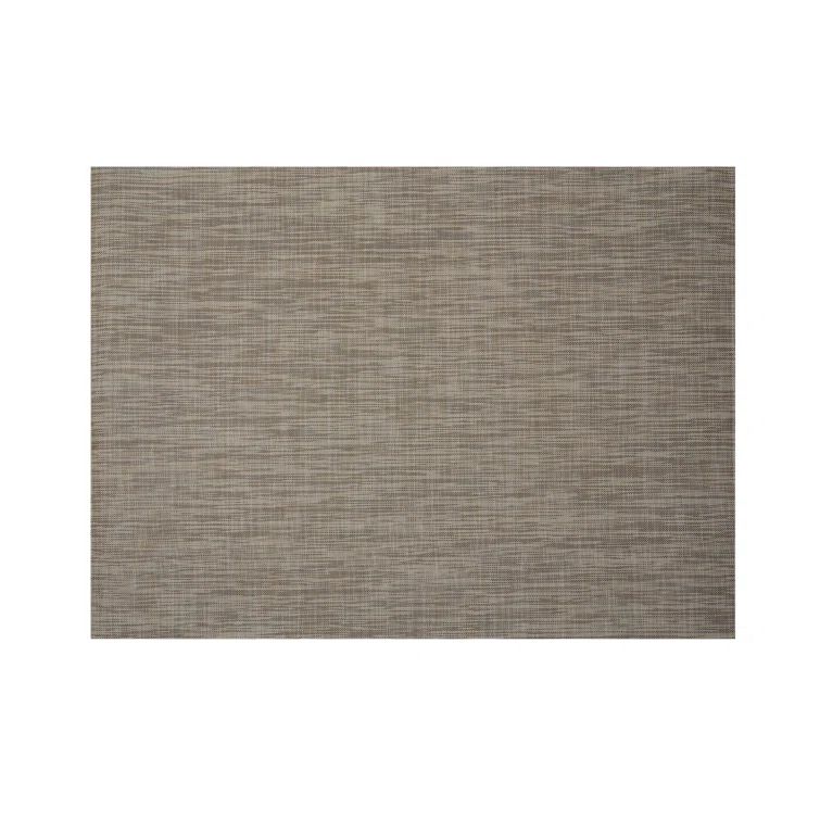 Soapstone Mini Basketweave Rectangular Synthetic Rug