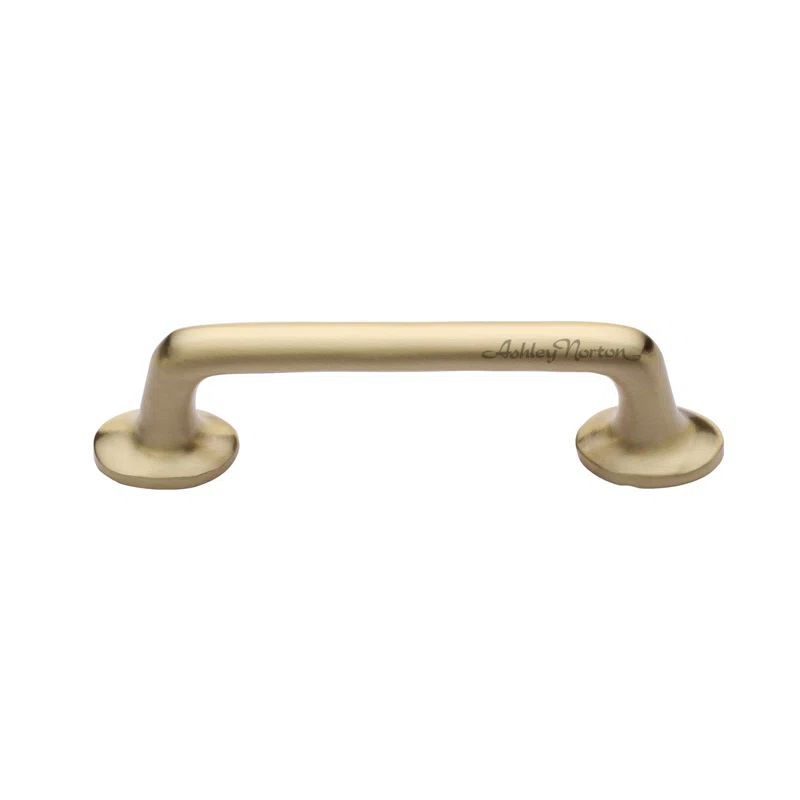 Satin Brass 8" Solid Brass Cabinet Bar Pull