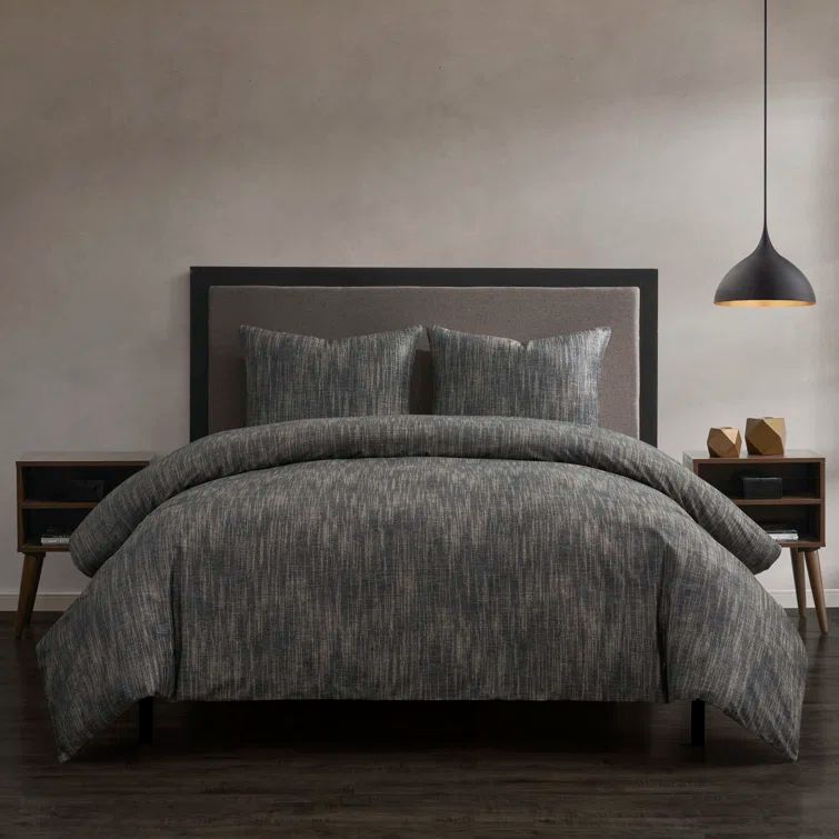 Sydney Bronze Lightweight Velvet King Duvet Cover Set