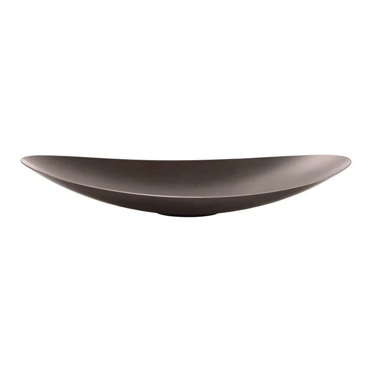Burned Metal Stainless Steel Decorative Bowl