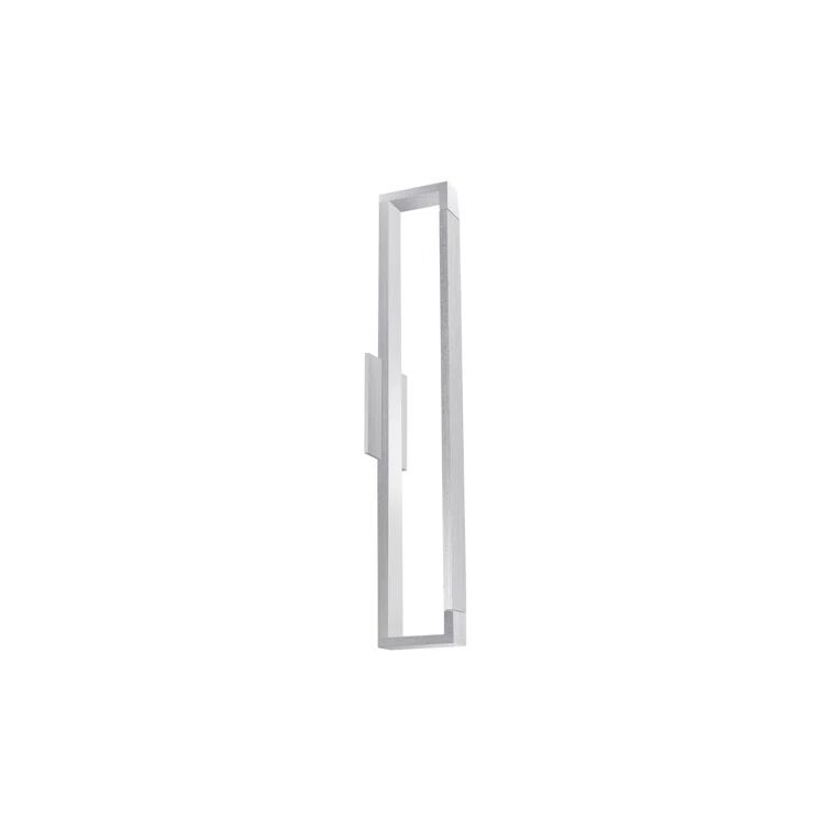 Brushed Nickel 24" Dimmable LED Wall Sconce