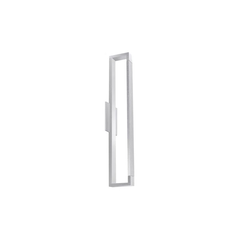Brushed Nickel 24" Dimmable LED Wall Sconce