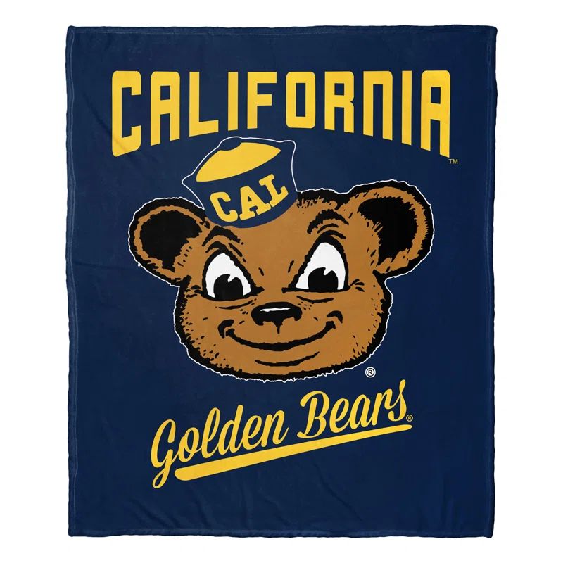 Cal Berkeley Bears Alumni Navy Blue Silk Touch Throw Blanket