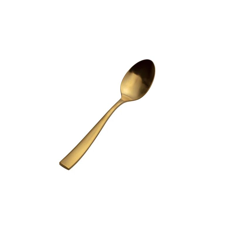 Manhattan Matte Gold Stainless Steel Soup Spoon Set