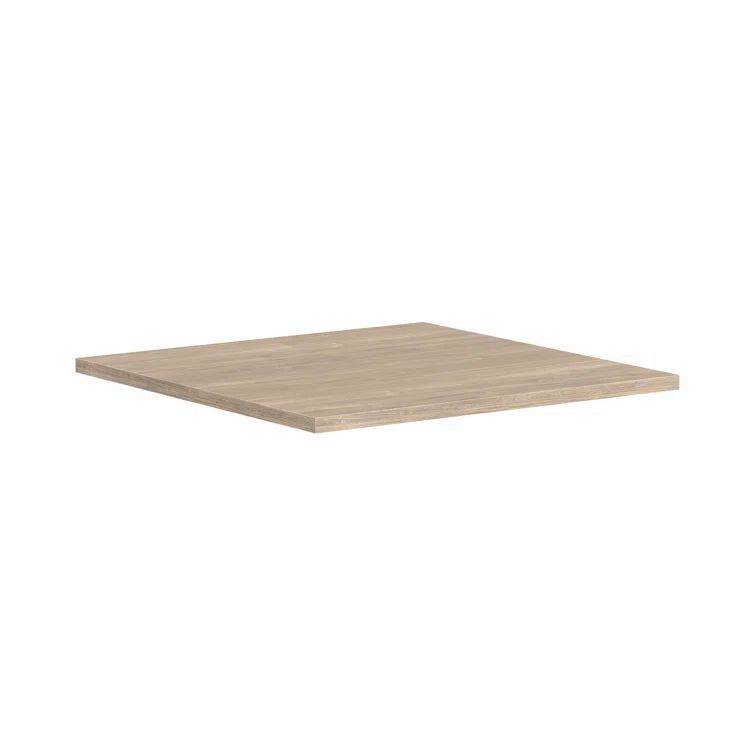 Kingswood Walnut Square Laminate Table Top, 36" x 36"