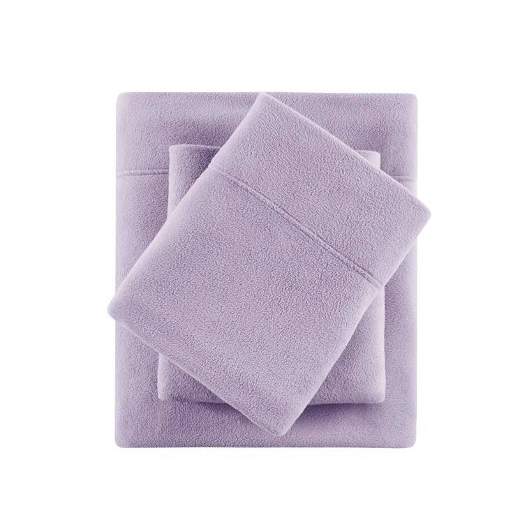 Lavender Microfiber Full Sheet Set with Pillowcases