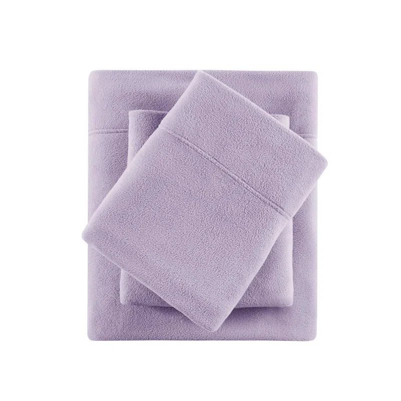 Lavender Microfiber Full Sheet Set with Pillowcases