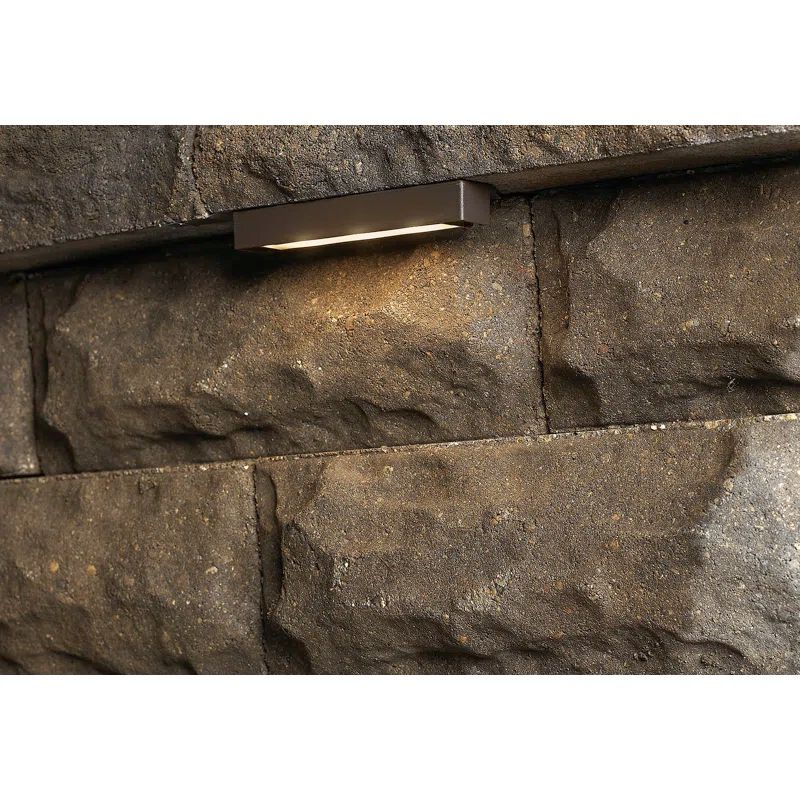Nuvi Modern Bronze 3'' LED Landscape Deck Light