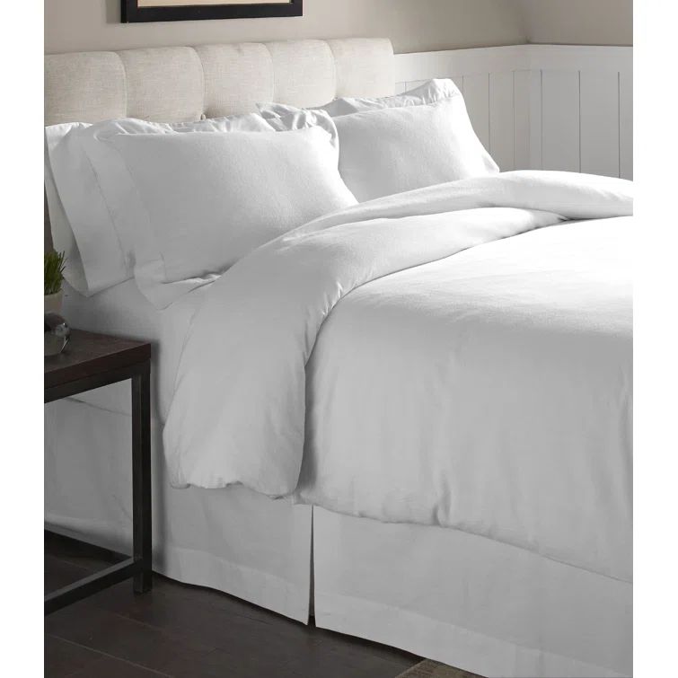Full White Cotton Winter Duvet Cover Set