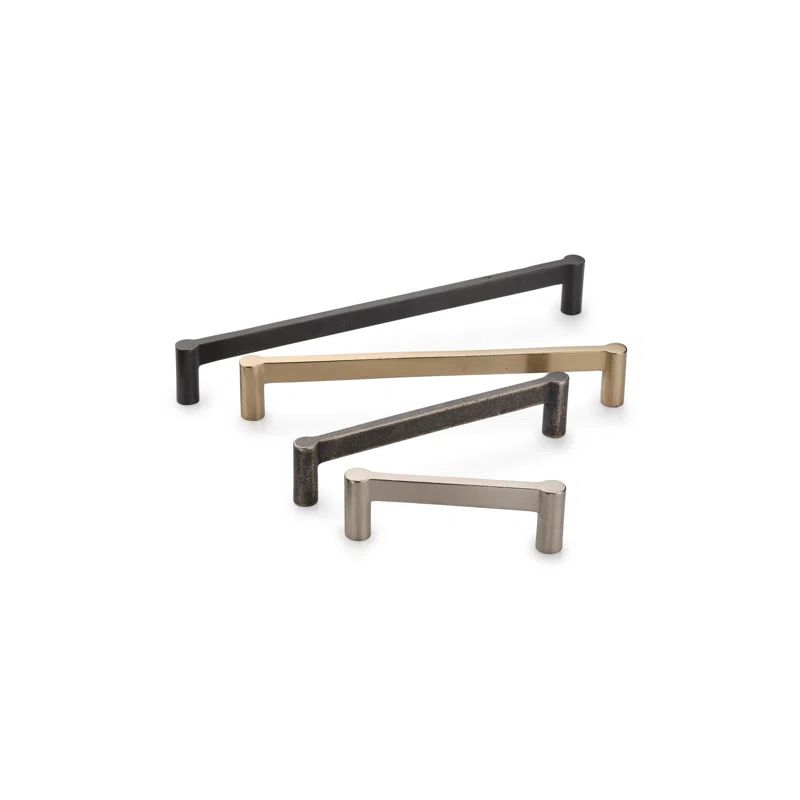 Ashley Norton Bronze Modern Cabinet Pull Bar with Mounting Hardware