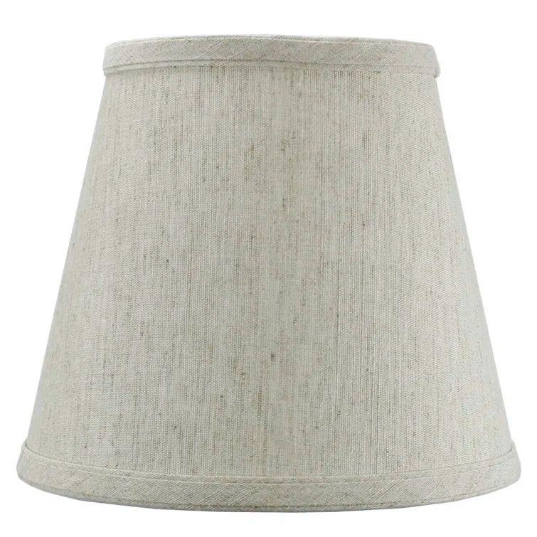 Textured Oatmeal Silk Empire Lamp Shade