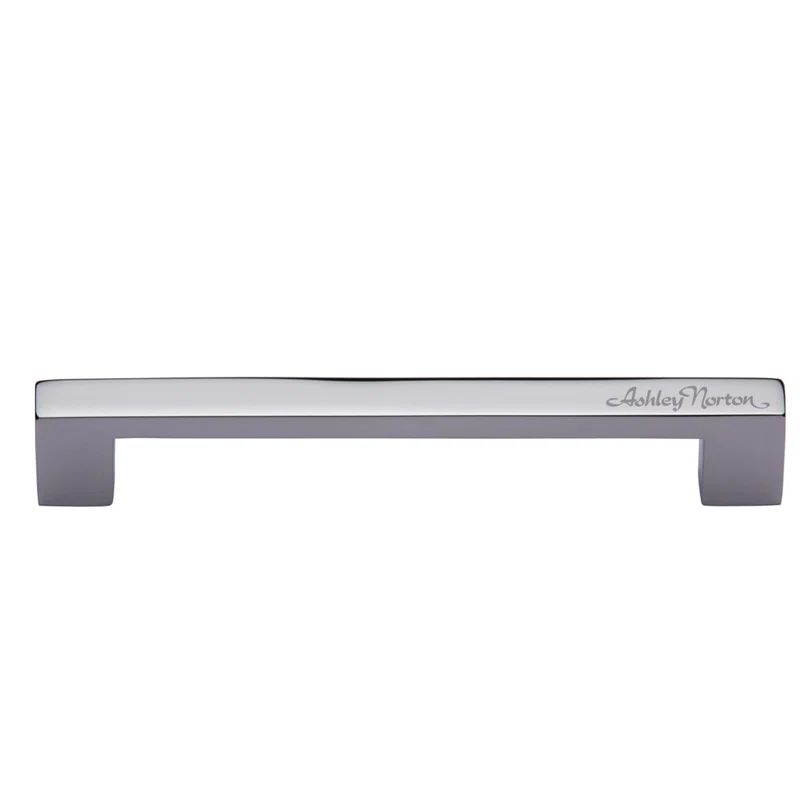 Polished Chrome Solid Brass 10" Cabinet Bar Pull
