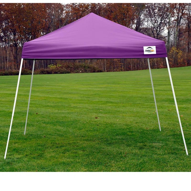 Terracotta 10' x 10' White Steel Frame Pop-Up Canopy