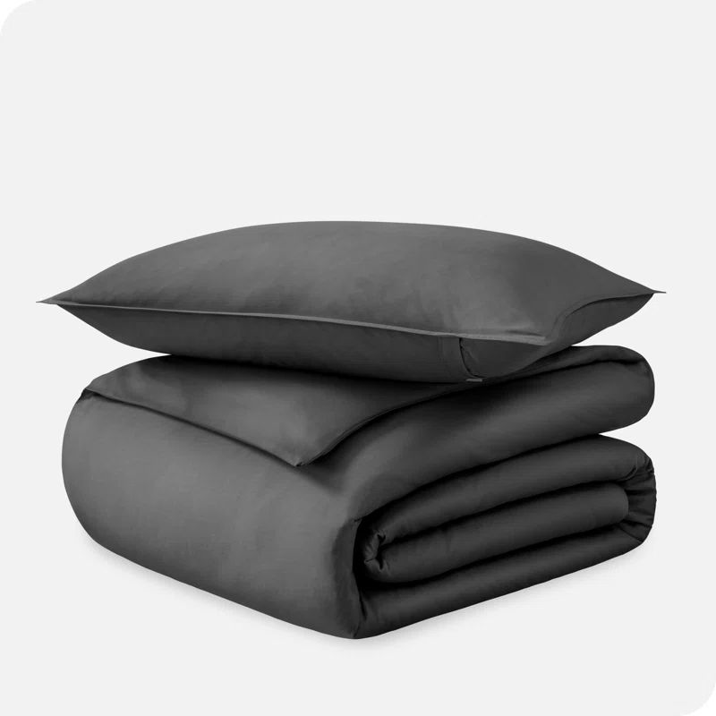 400 Thread Count Organic Cotton Sateen Duvet Cover Set
