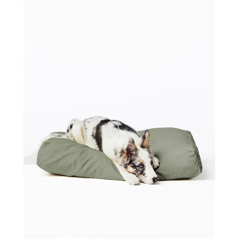 Medium Green Orthopedic Waterproof Memory Foam Dog Bed