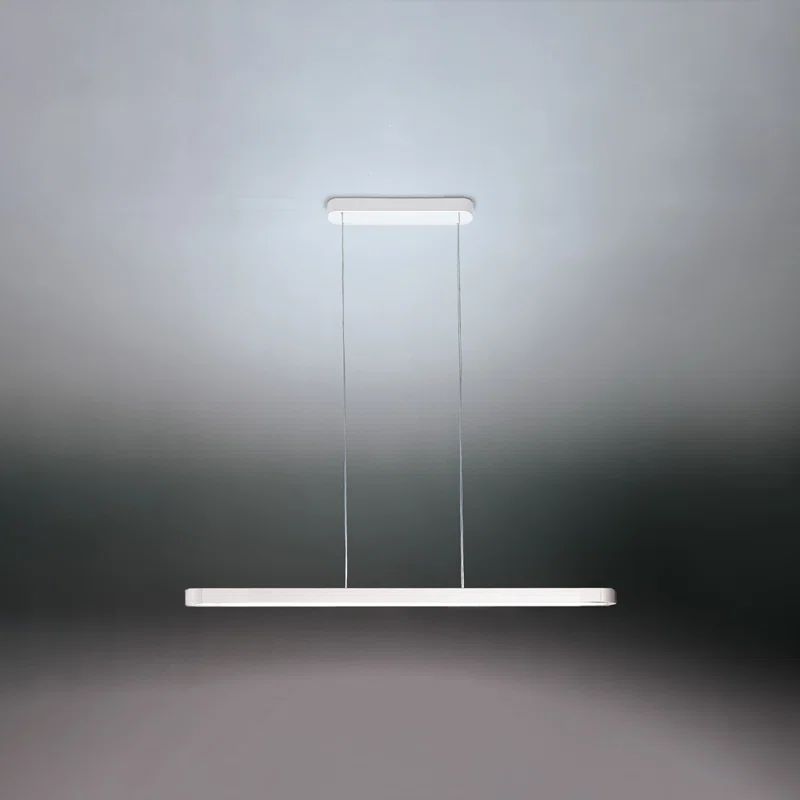 Talo 150 Large White Aluminum LED Kitchen Island Light