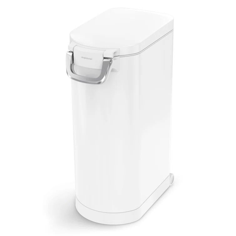 Stainless Steel Airtight Pet Food Storage Container with Magnetic Scoop