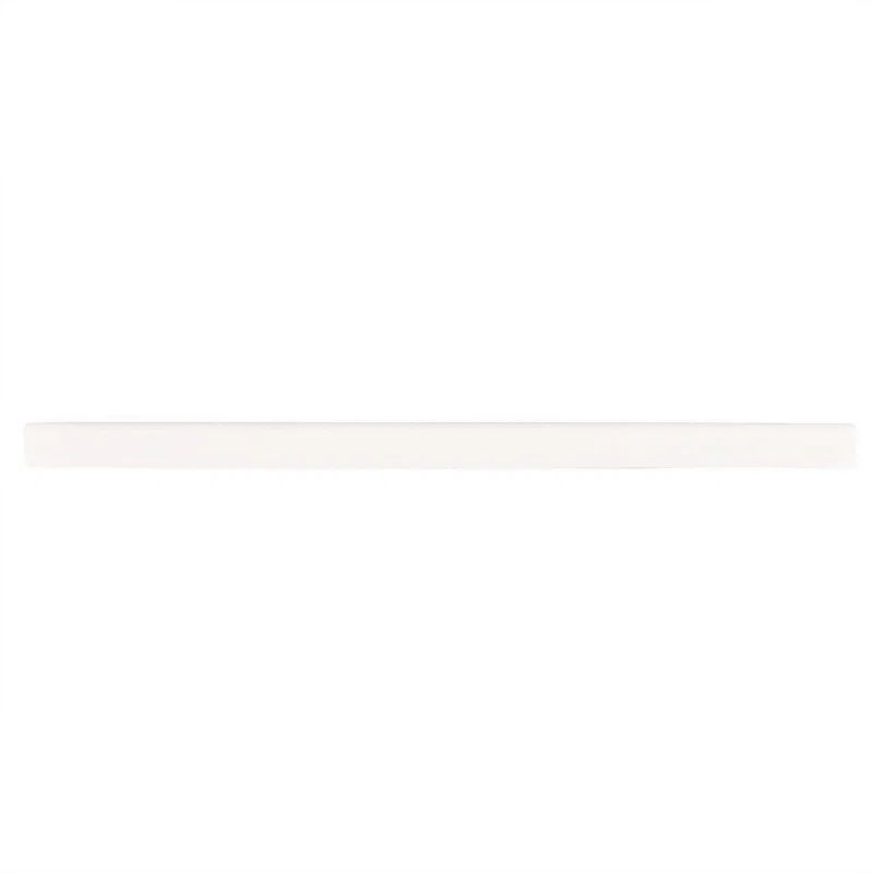 Bright White Glossy Cast Stone Pencil Liner Wall Tile Trim