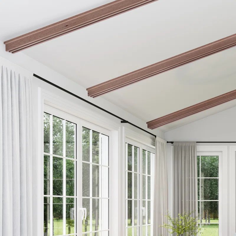 Natural Red Oak Unfinished H-Shaped Decorative Beam