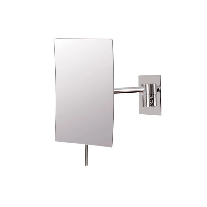 Polished Nickel Minimalist Fogless Wall Mounted Mirror