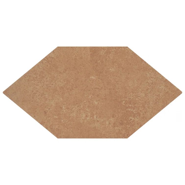 Terracotta Hexagon Porcelain Tile for Indoor and Outdoor Use
