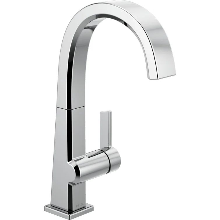 Modern Chrome Pull-Down Kitchen Faucet with 360° Swivel