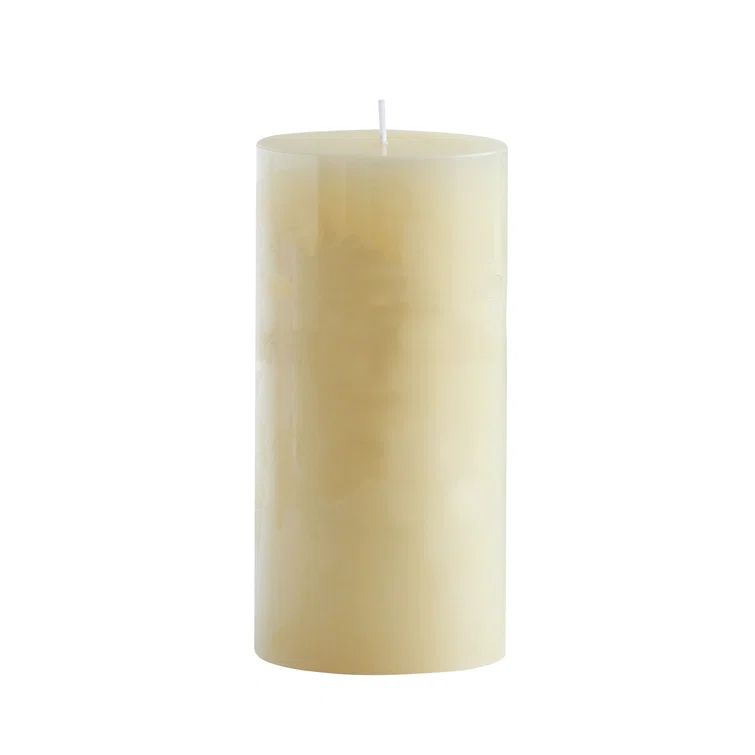 Cream Palm Wax 6" Pillar Candle