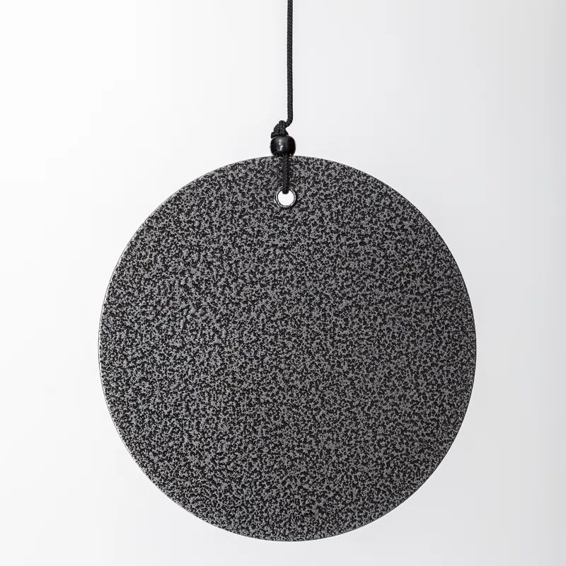 36" Silver Vein Aluminum Wind Chime for Patio and Garden