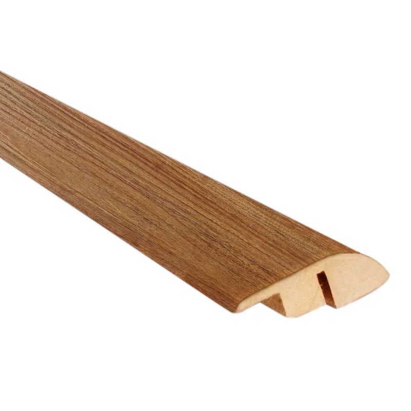 Rosewood Stone Plastic Composite Vinyl Overlap Reducer