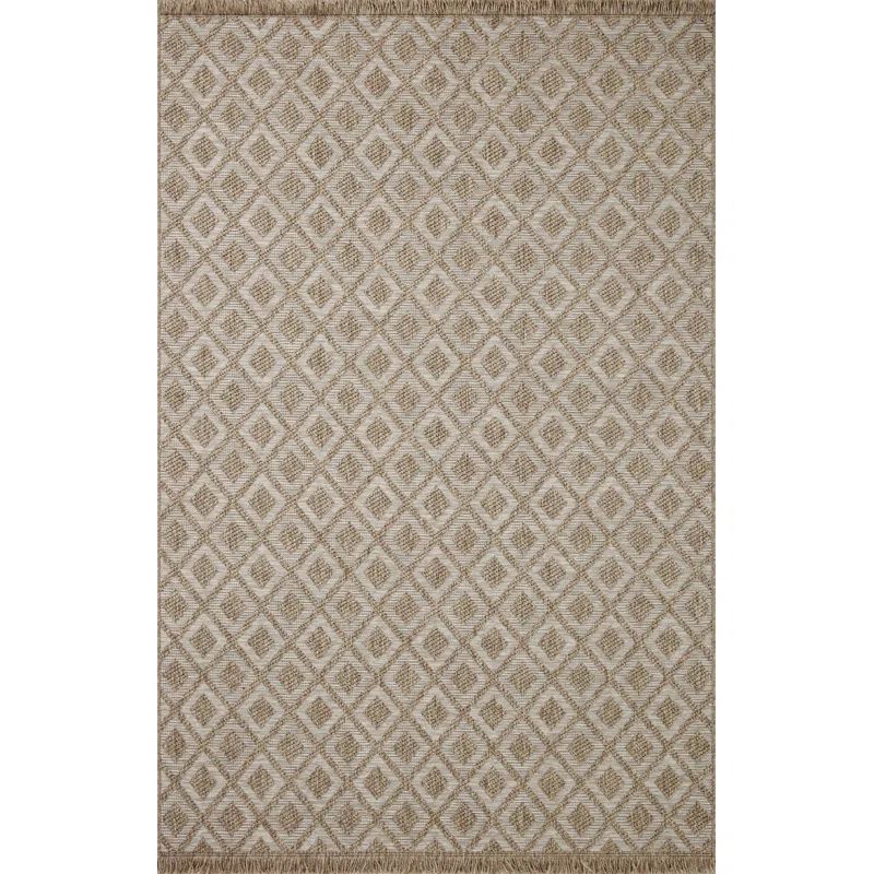 Gray Flat Woven Synthetic Viscose Stain-Resistant Rug 2 ft 3 in x 10 ft
