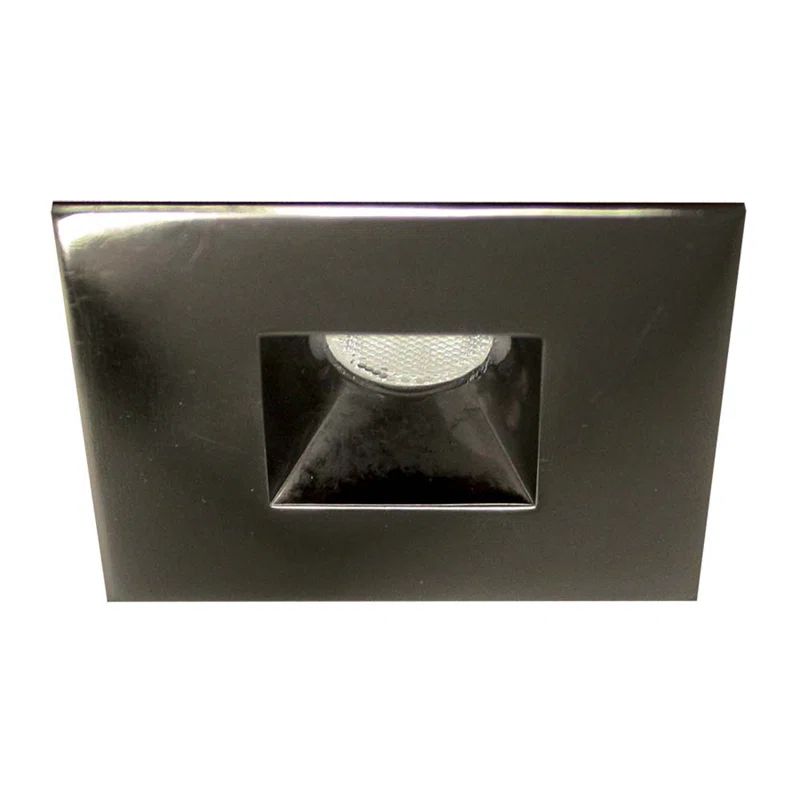 Gunmetal Square LED Recessed Light with Remote