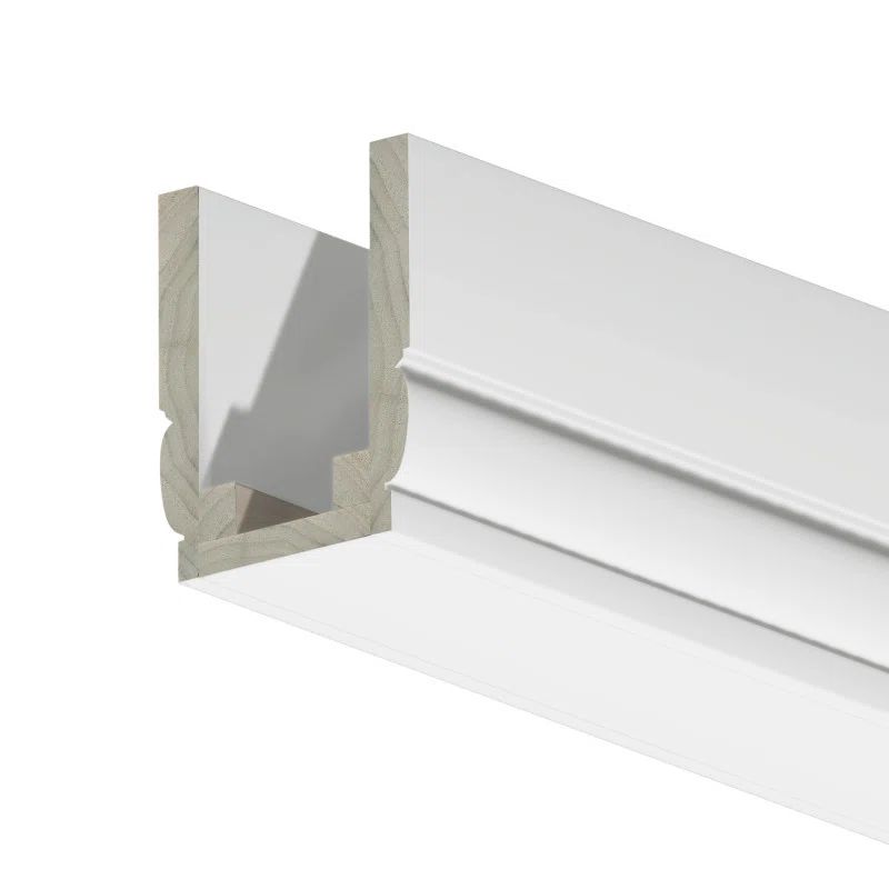 Unfinished White Oak U-Shaped Decorative Faux Beam